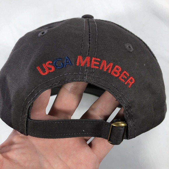 121st US Open Torrey Pines USGA Member Gray Baseball Cap Hat Adjustable Golf OSF - Picture 6 of 10